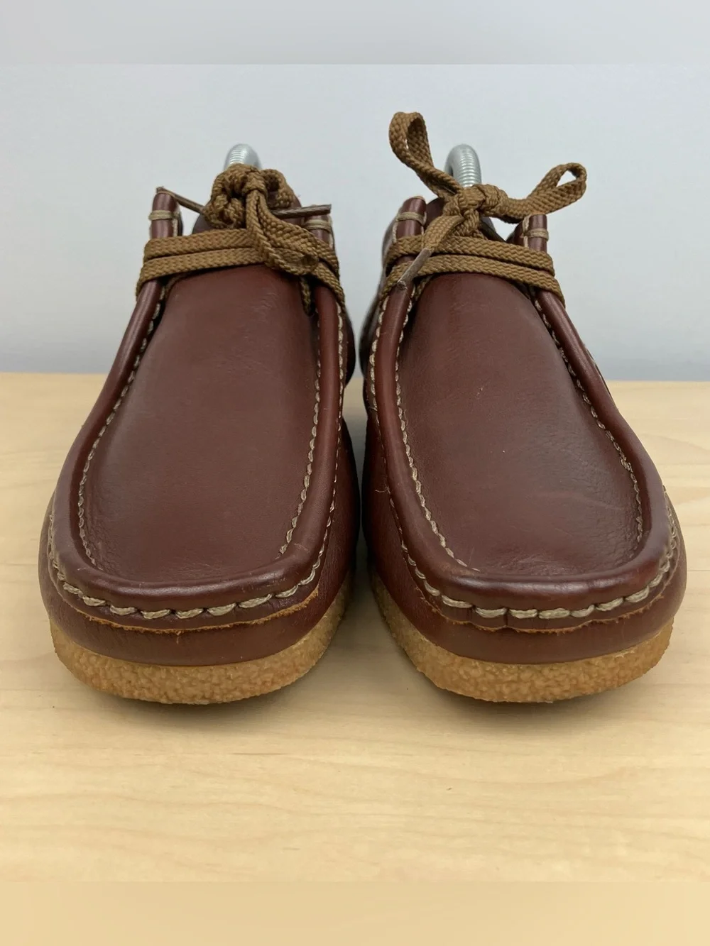 Clarks Men’s Size 7.0 M Shacre II Run Brown Leather Chukka Wallabee Oxfords